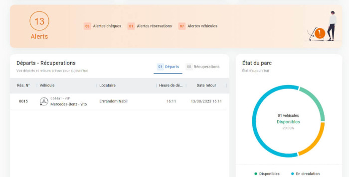 Calendrier - Locapp