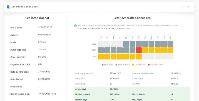 Calendrier - Locapp